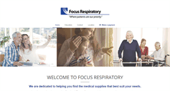 Desktop Screenshot of focusrespiratory.com